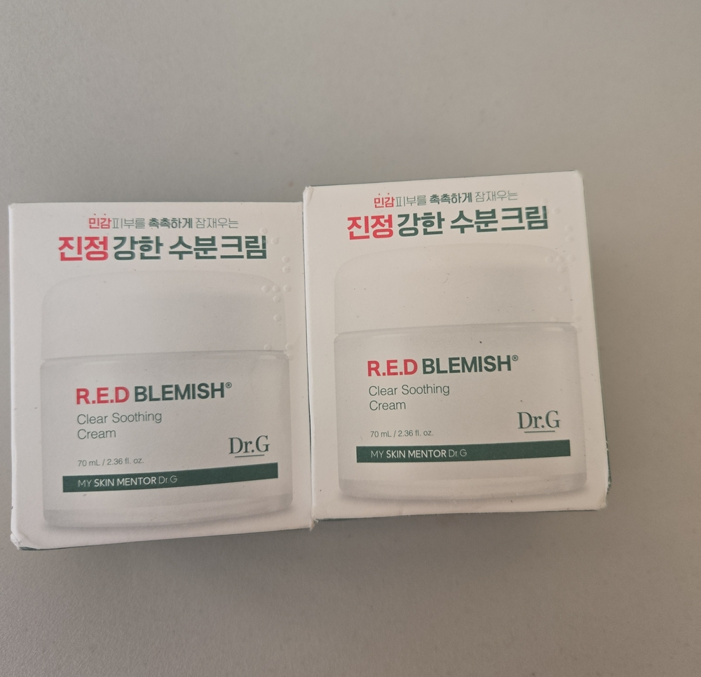 Dr.G R.E.D Blemish Clear Soothing Cream X2